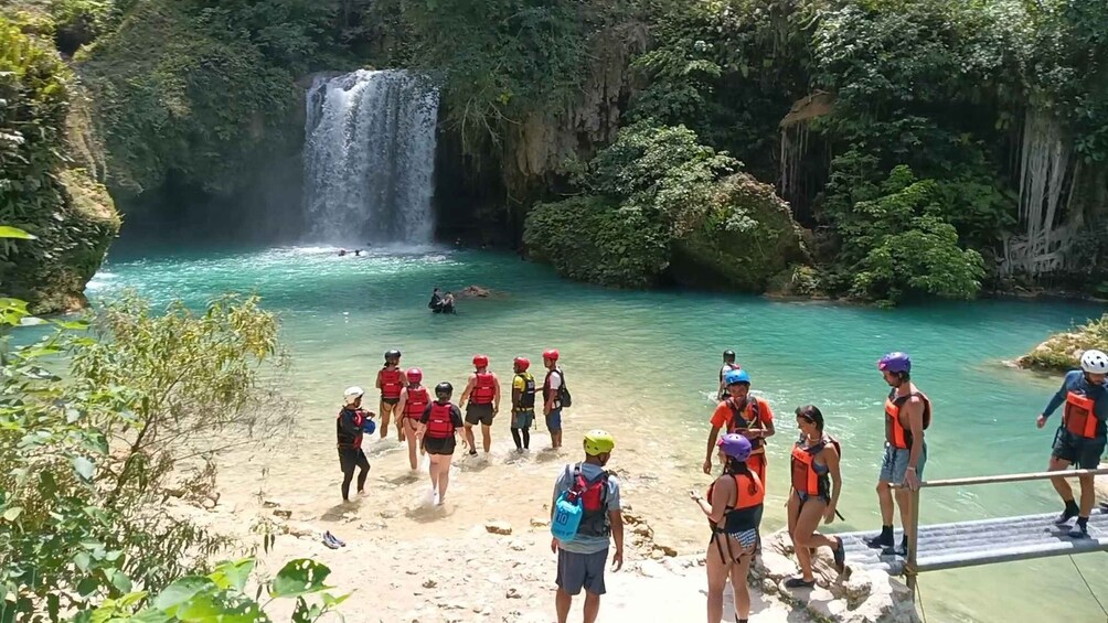 Picture 1 for Activity Shared Tour: Moalboal Snorkeling Adventure & Canyoneering