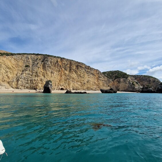Picture 6 for Activity Sesimbra: Wild Beaches and Caves Boat Tour