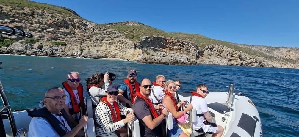 Picture 3 for Activity Sesimbra: Wild Beaches and Caves Boat Tour