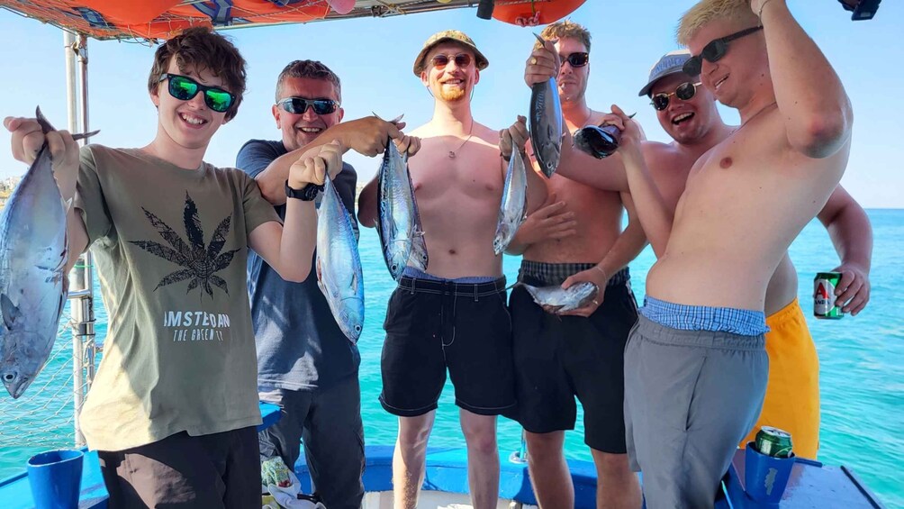 Picture 1 for Activity Rhodes: Fishing Trip, Snorkelling, BBQ, & Professional Guide