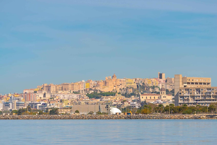 Picture 14 for Activity Cagliari Boat Tour to the Natural Pools, Snorkeling and Wine