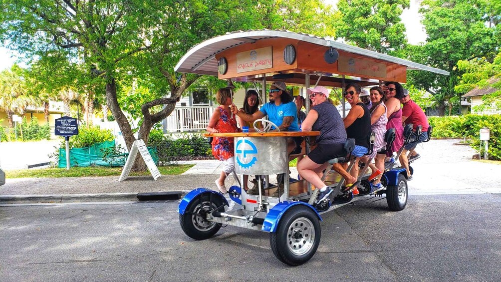 Picture 3 for Activity Fort Lauderdale: Guided Happy Hour Bar Crawl by Beer Bike