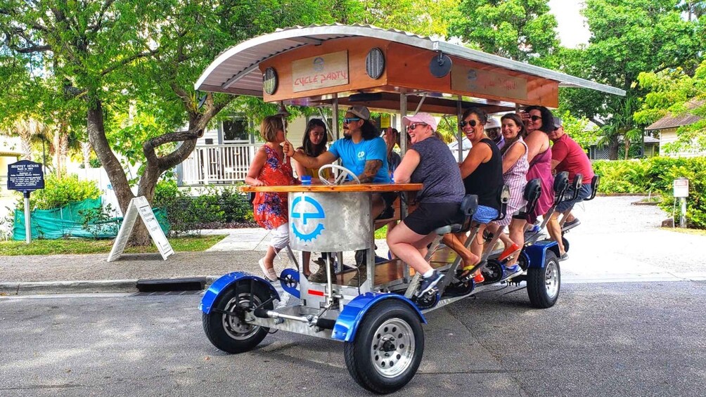 Picture 3 for Activity Fort Lauderdale: Guided Happy Hour Bar Crawl by Beer Bike