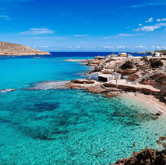 Picture 13 for Activity From San Antoni: Cala Bassa, Cala Comte, and Caves Boat Trip