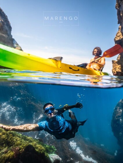 La Herradura: Kayak & Snorkel Tour to Cerro Gordo Reserve