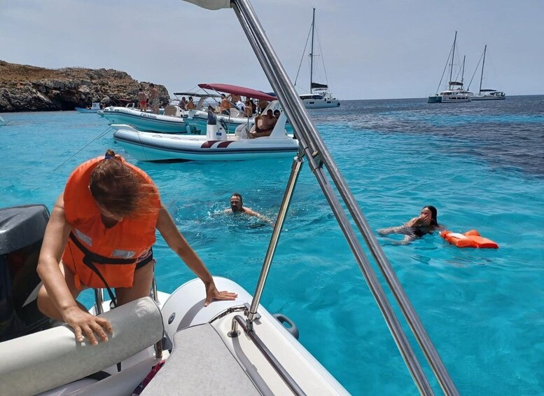 Picture 5 for Activity Favignana and Levanzo: Island tour by rib boat from Trapani