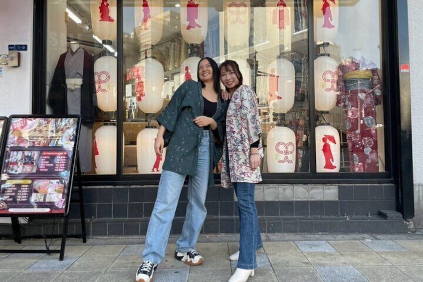 Kimono rental 90 minutes+1 FREE GIFT(KIMONO,HAORI)
