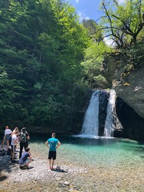 オリンポス山国立公園でのハイキング