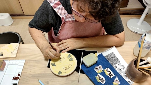 Osaka : Atelier privé de peinture céramique