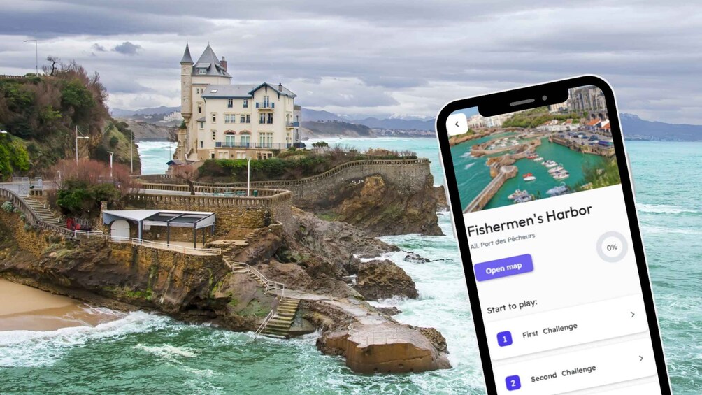 Picture 2 for Activity Biarritz: City Exploration Game & Tour on your Phone