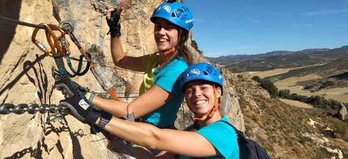 Granada: Via Ferrata Moclín mit Transfers