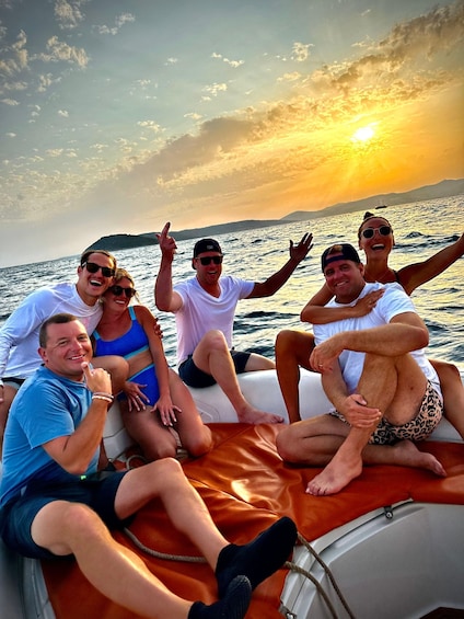 Picture 1 for Activity Split: Sunset Boat Tour with Snorkeling Gear