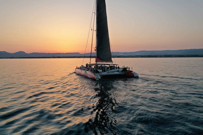 Picture 1 for Activity Cambrils: Sunset Catamaran Cruise with Drinks