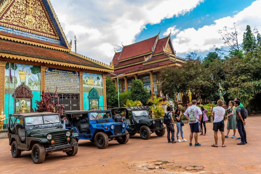 Picture 6 for Activity Siem Reap: Countryside Sunset Jeep Tour with Drinks