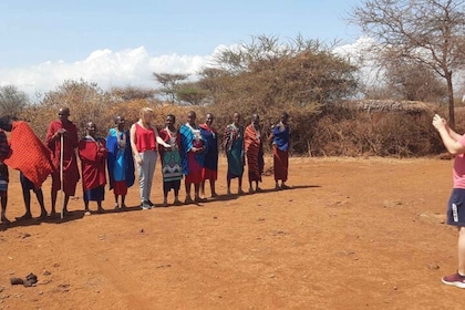 Maasai Village visit in Maasai Mara