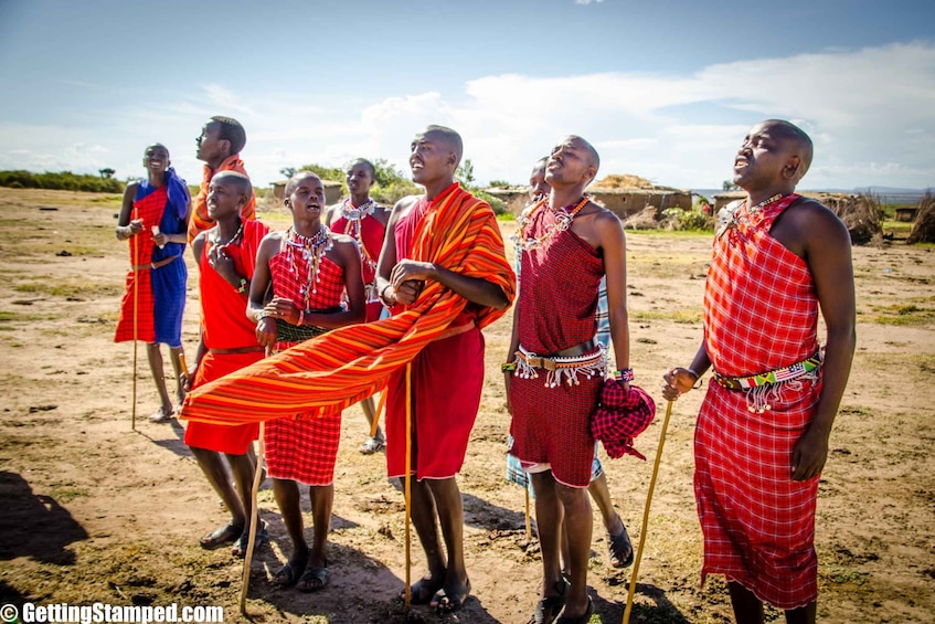 Maasai Village visit in Maasai Mara