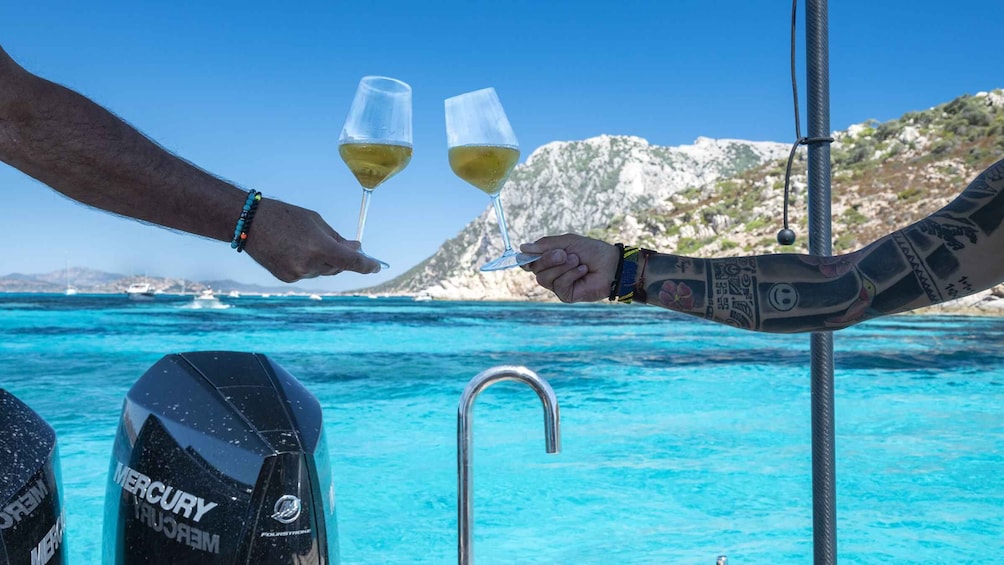 Picture 4 for Activity Olbia: Tavolara Park Cruise with Aperitif and Drinks
