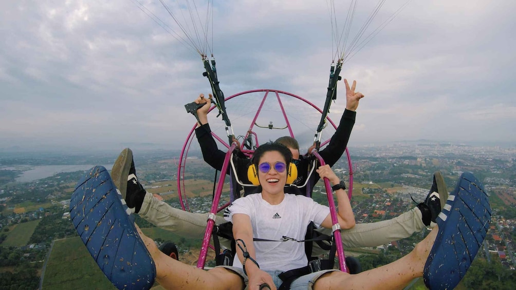 Picture 7 for Activity Pattaya: Paramotor Flight seeing above Pattaya coastline