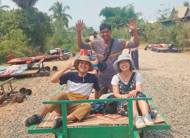 Bamboo Train, Banann Temple, Fruit Bat, Bat Cave, Sunset