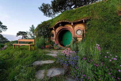 From Matamata: Guided Hobbiton Experience with Bus Transfers