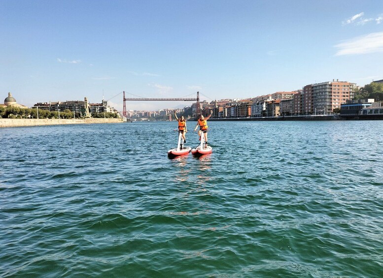 Picture 7 for Activity Getxo: Bay of Biscay Guided Water Bike Tour