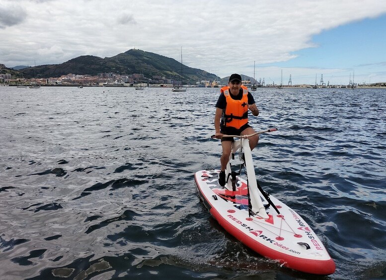 Picture 1 for Activity Getxo: Bay of Biscay Guided Water Bike Tour