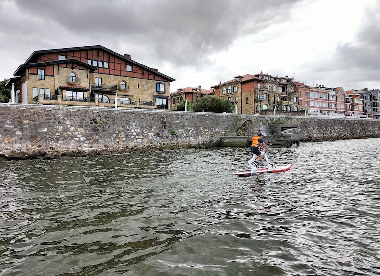 Picture 2 for Activity Getxo: Bay of Biscay Guided Water Bike Tour