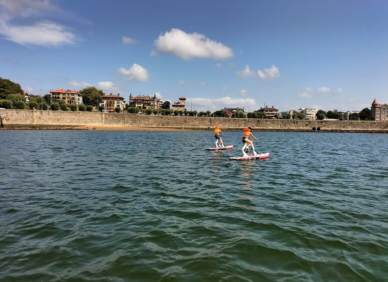 Picture 6 for Activity Getxo: Bay of Biscay Guided Water Bike Tour