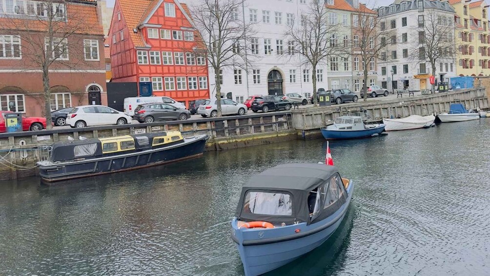 Picture 1 for Activity Copenhagen: Guided Canal Tour by Electric Boat