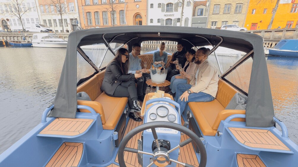 Picture 2 for Activity Copenhagen: Guided Canal Tour by Electric Boat