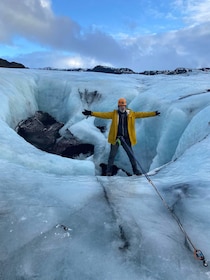 Privates Eisklettern am Sólheimajökull