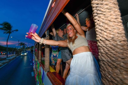 Aruba: Barhopping Party Bus Tour with DJ and Dancing