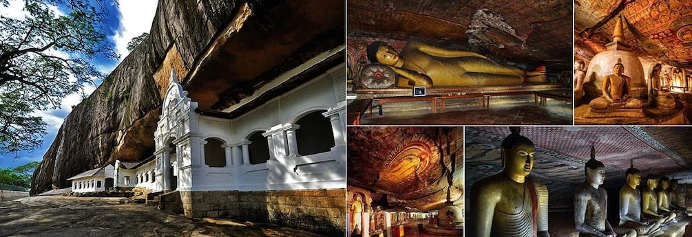 Picture 1 for Activity Dambulla TukTuk Cave Temple Tour 2hr Budget Tour