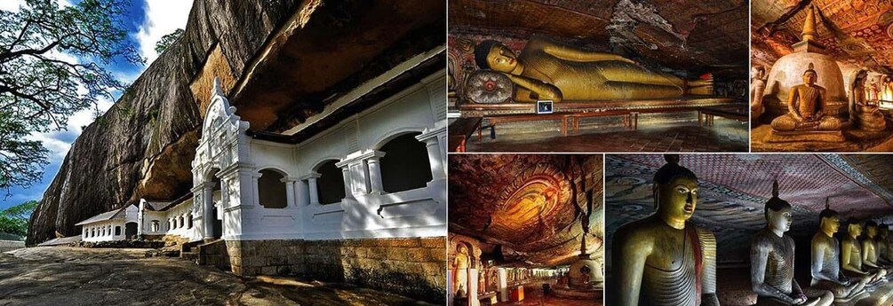 Picture 1 for Activity Dambulla TukTuk Cave Temple Tour 2hr Budget Tour