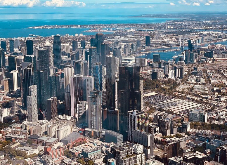 Picture 6 for Activity Melbourne: Private Extended Skyline & Bay Helicopter Ride