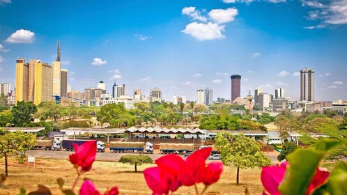 Rondleiding door de stad Nairobi.