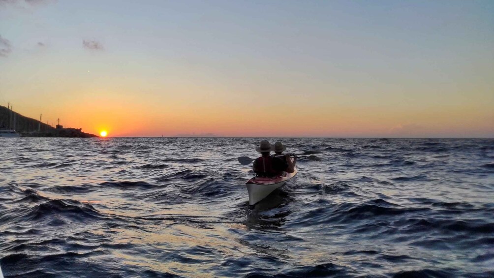 Picture 2 for Activity Marciana Marina: Evening Sea Kayaking Tour with Swim Stop
