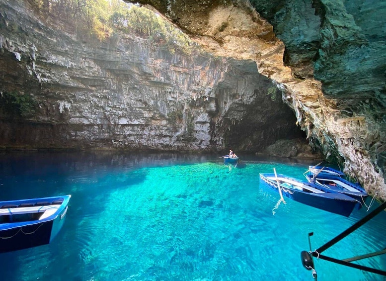 Picture 3 for Activity Kefalonia: Melissani Lake, Drogarati Cave, & Myrtos Day Trip