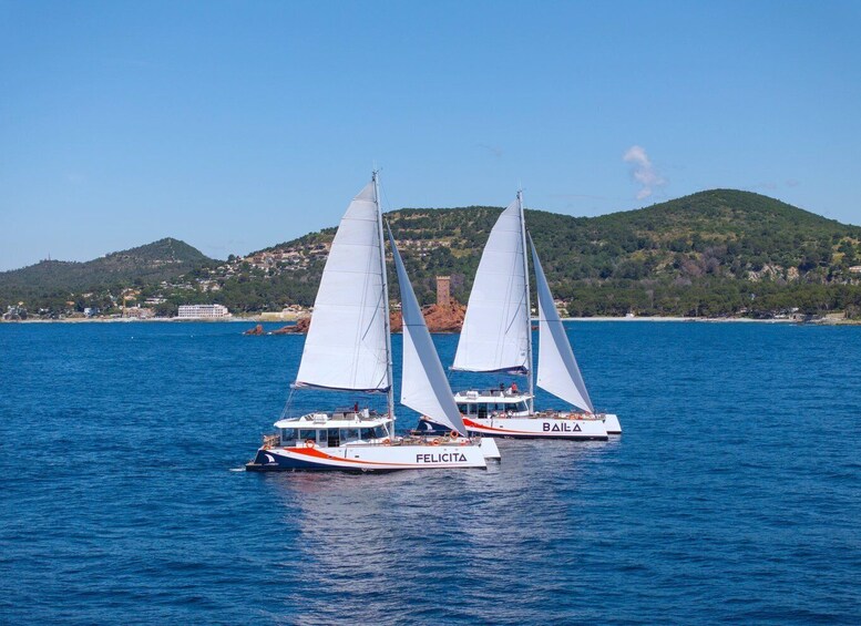 Saint Raphaël: Morning Discovery with a Guided Tour Cruise