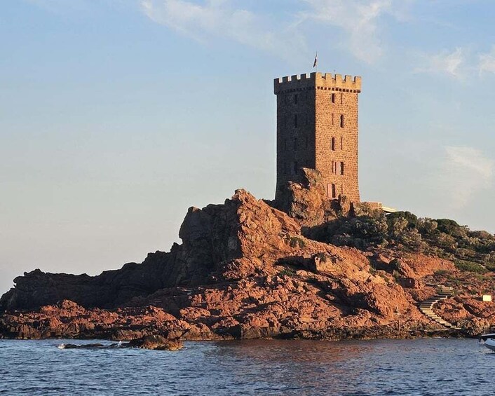 Picture 3 for Activity Saint Raphaël: Morning Discovery with a Guided Tour Cruise