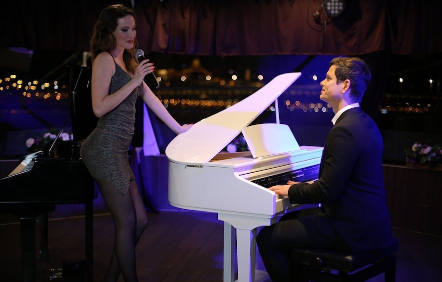 Picture 4 for Activity Budapest: Danube Drink and Piano Show