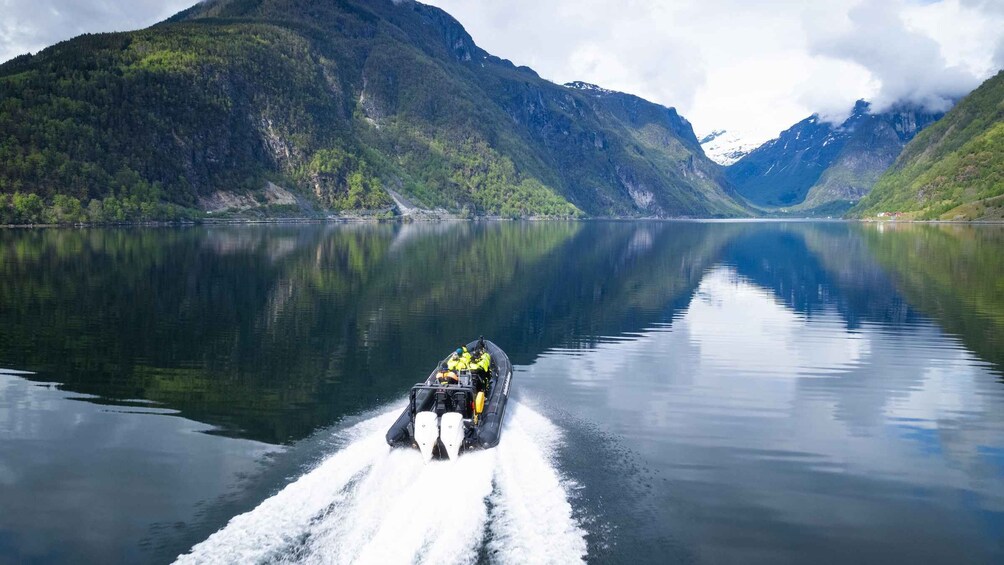 Picture 7 for Activity Ulvik adventure: Exploring Hardangerfjord's Osafjord by RIB