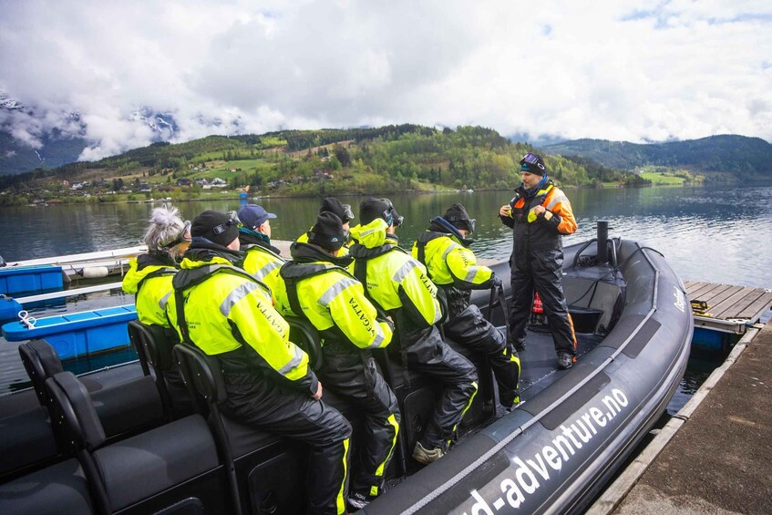 Picture 2 for Activity Ulvik adventure: Exploring Hardangerfjord's Osafjord by RIB