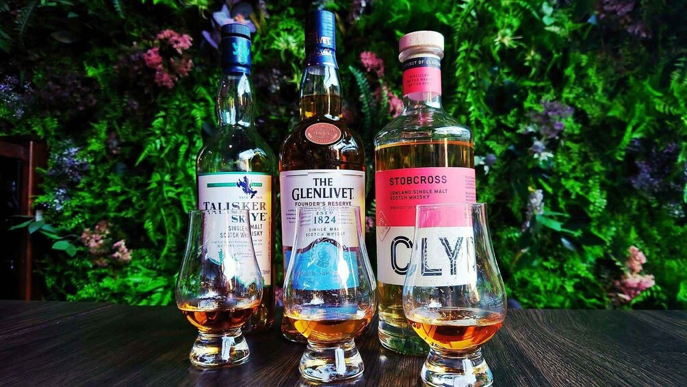 Glasgow: Whisky Flight at contemporary Scottish venue