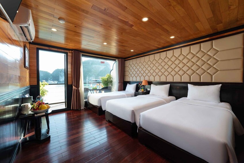 Picture 27 for Activity Hanoi: 3-Day Ha Long/Lan Ha Bay Cruise with Private Balcony