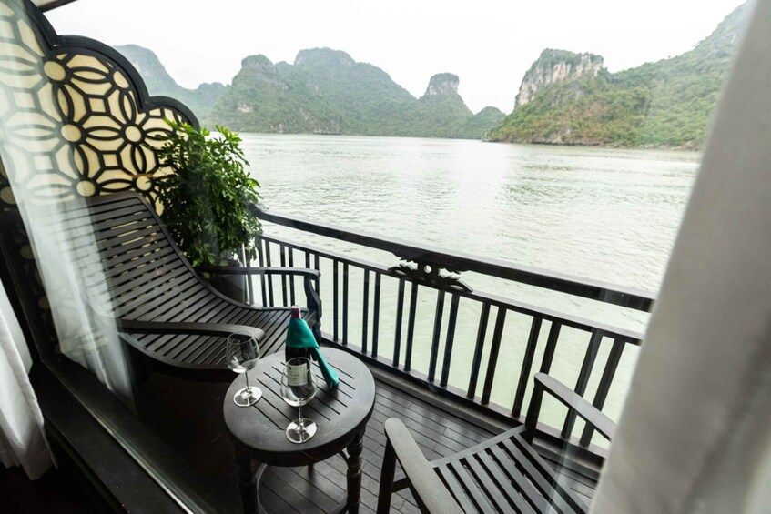 Picture 59 for Activity Hanoi: 3-Day Ha Long/Lan Ha Bay Cruise with Private Balcony