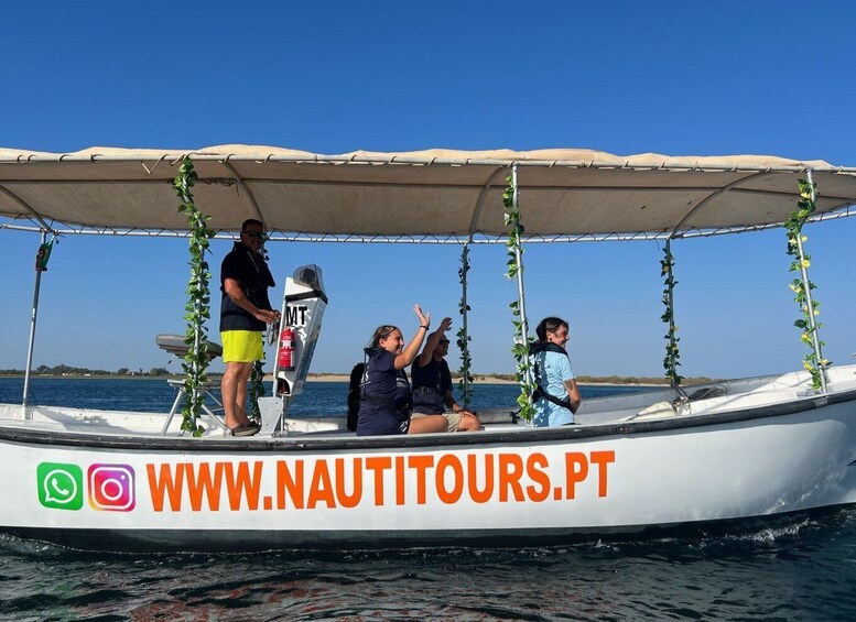 Vila Real de Santo António: Historical Guided Boat Tour