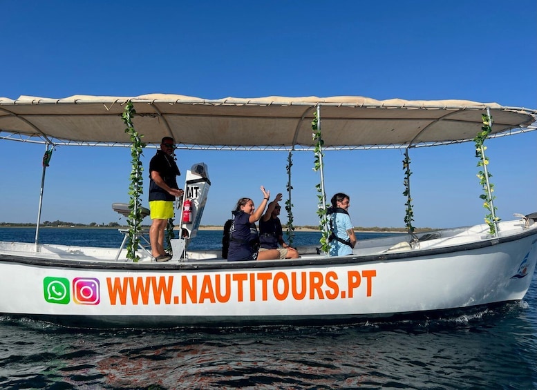 Vila Real de Santo António: Historical Guided Boat Tour