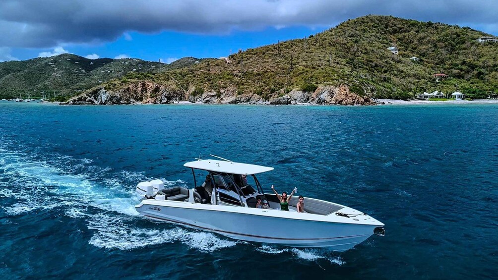 Picture 1 for Activity US Virgin Islands Boat Trip: 34' Nortech