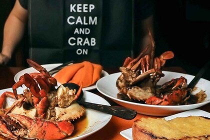 Pengalaman Makan Siang/Makan Malam Gourmet Ministry of Crab